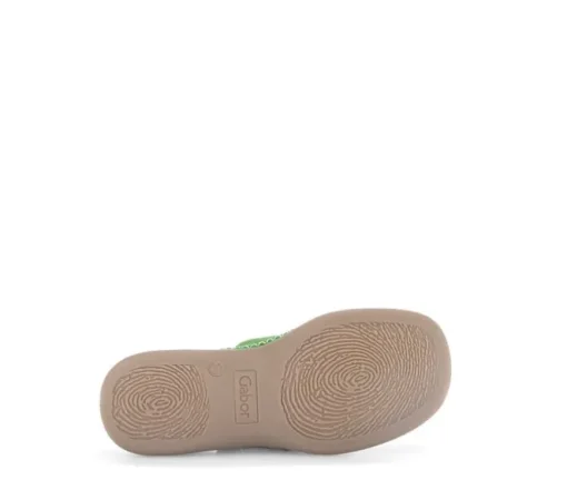 Teenslipper groen