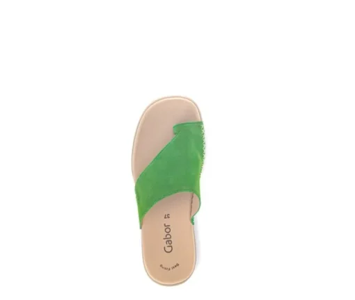 Teenslipper groen