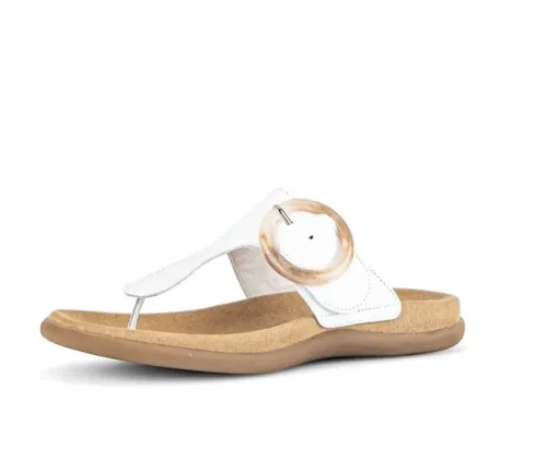 Teenslipper wit