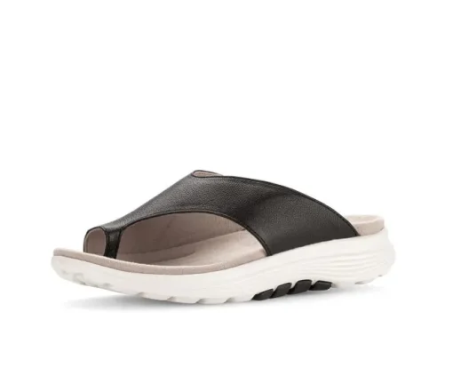 Teenslipper zwart