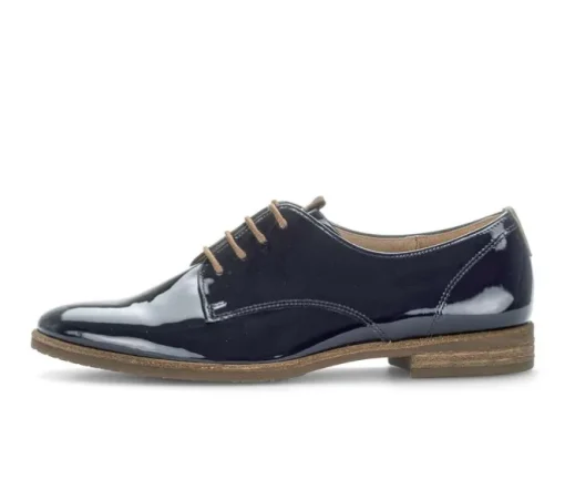 Veterschoen blauw