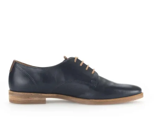 Veterschoen blauw