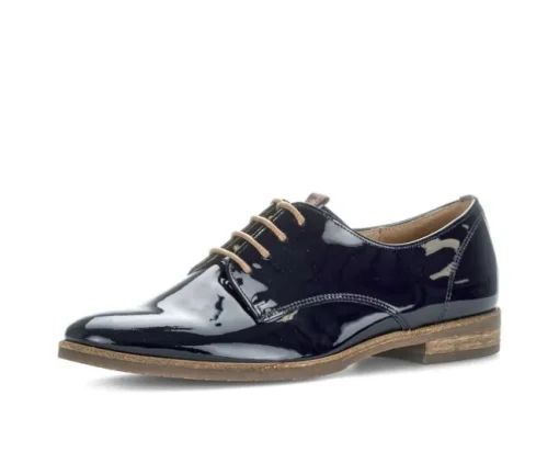 Veterschoen blauw