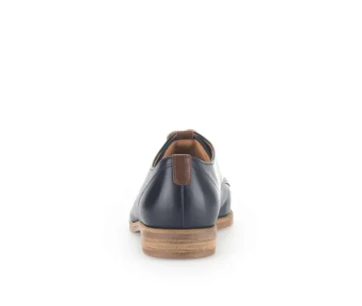 Veterschoen blauw