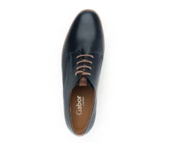 Veterschoen blauw