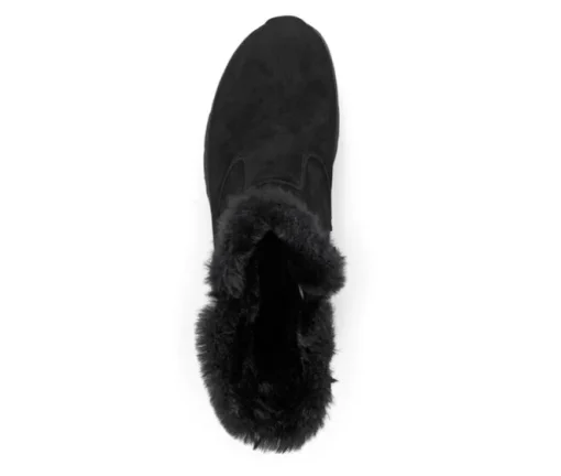 Winter enkellaarsje zwart